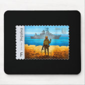  Oekraïne: Stempelvlag Pride Moeder Muismat (Voorkant)