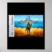  Oekraïne: Stempelvlag Pride Moeder Poster (Voorkant)