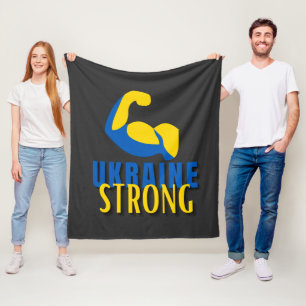 Oekraïne Sterke spieren Flex Fleece Deken
