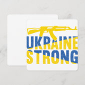 Oekraïne Sterke steun voor Oekraïne (Voorkant / Achterkant)