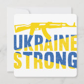 Oekraïne Sterke steun voor Oekraïne (Voorkant)