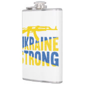 Oekraïne Sterke steun voor Oekraïne Heupfles (Links)