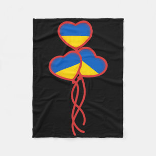 Oekraïne Steun Oekraïense Vlag Vrijheid Solidarite Fleece Deken