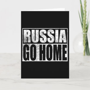 Oekraïne Steun Rusland Ga Naar Huis Meme Vladimir Kaart
