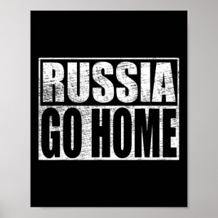 Oekraïne Steun Rusland Ga Naar Huis Meme Vladimir  Poster