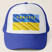 Oekraïne - Steun - Vredesvrijheid - Oekraïense vla Trucker Pet (Voorkant)