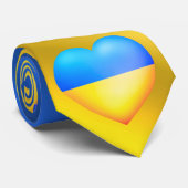 Oekraïne - Steun - Vrijheidsprijs - Oekraïense vla Stropdas (Opgerold)