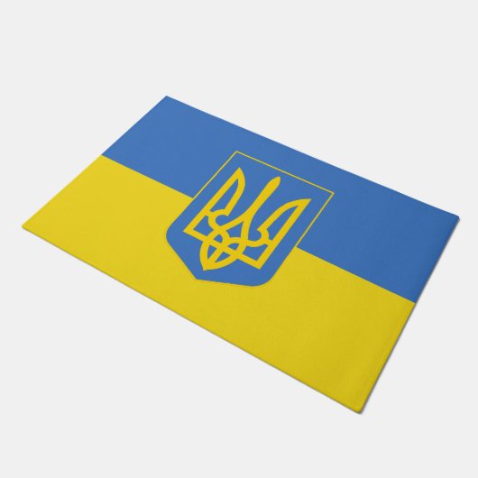 Oekraïne steunen deurmat (Schuin)