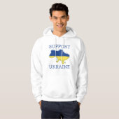 Oekraïne steunen hoodie (Voorkant volledig)