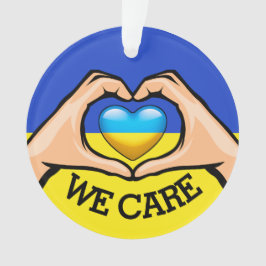 Oekraïne steunen ornament