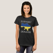 Oekraïne steunen t-shirt (Voorkant volledig)