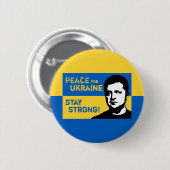 Oekraïne - stoppt den sinnlosen Krieg! Ronde Button 5,7 Cm (Voorkant /achterkant)