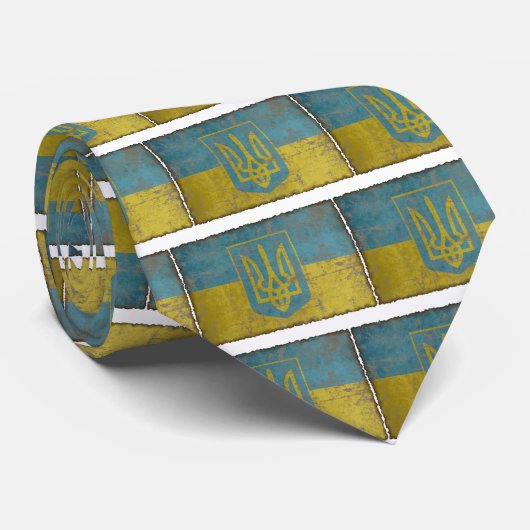 Oekraïne Stropdas (Opgerold)