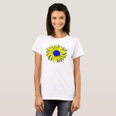 Oekraïne Sunflower T-Shirt (Voorkant volledig)
