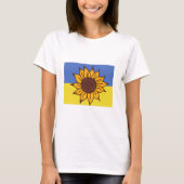 Oekraïne Sunflower T-Shirt (Voorkant)