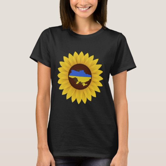 Oekraïne Support T-shirt (Voorkant)