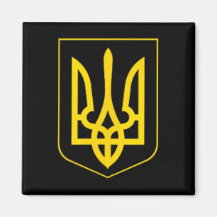 Oekraïne Symbool Midden Oekraïense Leger Militaire Magneet
