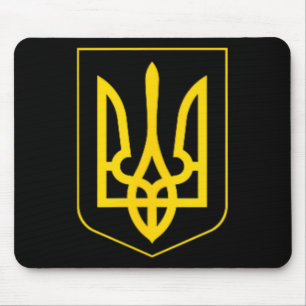Oekraïne Symbool Midden Oekraïense Leger Militaire Muismat