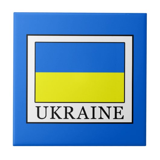 Oekraïne Tegeltje (Voorkant)