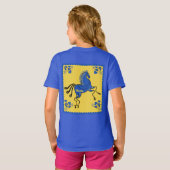 Oekraïne Traditionele Slavische Folk Art T-Shirt (Achterkant volledig)