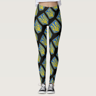 Oekraïne Trident Flag Leggings