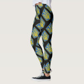 Oekraïne Trident Flag Leggings (Links)