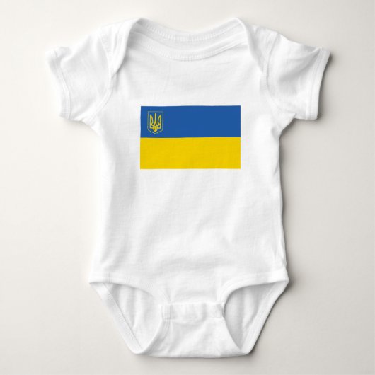 Oekraïne Trident Flag Romper (Voorkant)