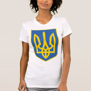 Oekraïne Trident Flag T-shirt