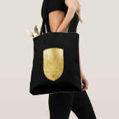 Oekraïne Trident Gyrfalcon Crest Gold Look Tote Bag (Dichtbij)