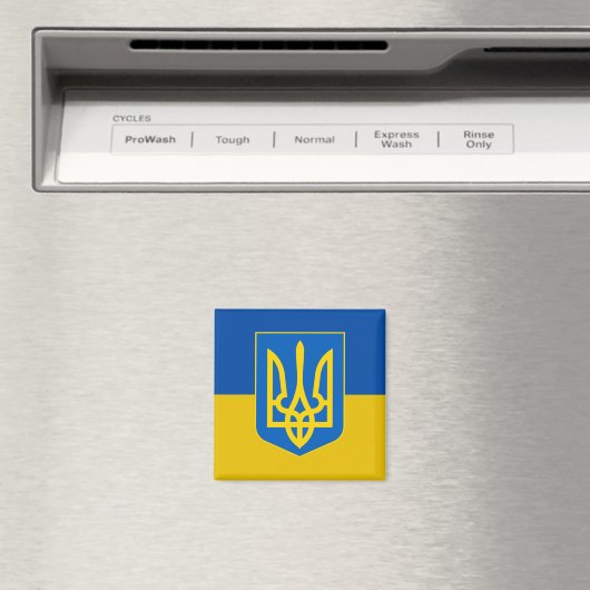 Oekraïne Trident Magnet (Insitu (Vaatwasser))