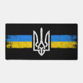 Oekraïne Trident - Oekraïne vlag symbool Bureaumat (Voorkant)