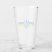 Oekraïne Trident - Oekraïne vlag symbool Glas (Achterkant)