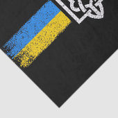 Oekraïne Trident - Oekraïne vlag symbool Tissuepapier (Detail)