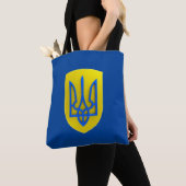 Oekraïne Trident Shield Tote Bag (Dichtbij)