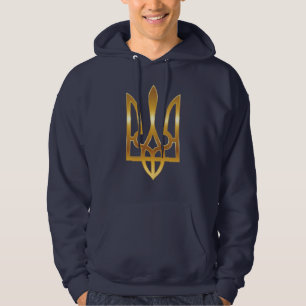 Oekraïne Trident-trui Hoodie