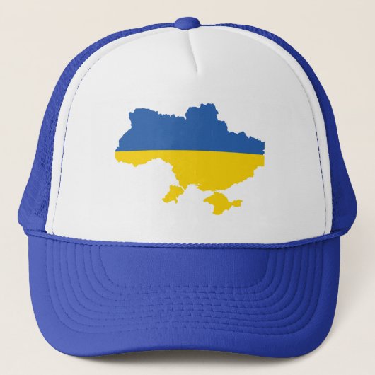 Oekraïne Trucker Pet (Voorkant)