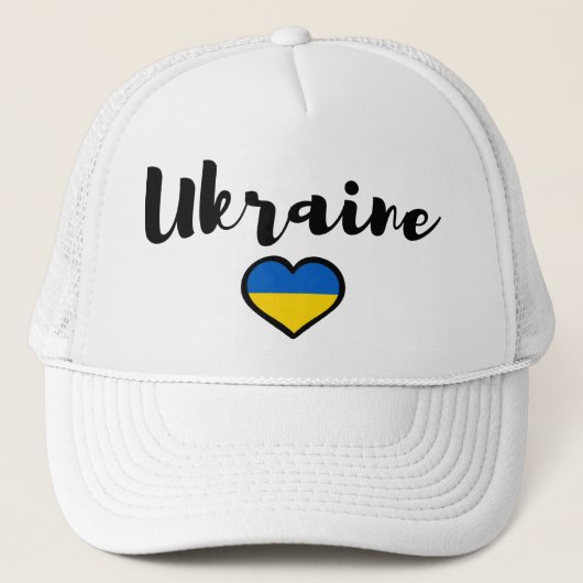 Oekraïne Trucker Pet (Voorkant)