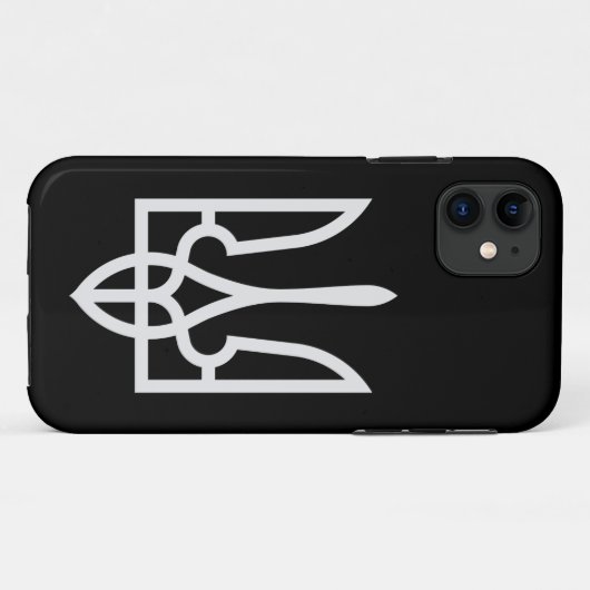 Oekraïne Tryzub Case-Mate iPhone Case (Achterkant (horizontaal))