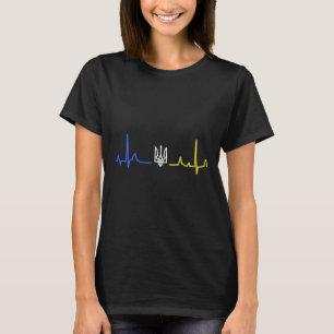 Oekraïne Tryzub Driehoekige Zelensky Oekraïense Vl T-shirt