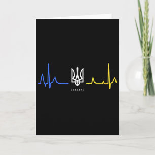 Oekraïne Tryzub Oekraïense Vlag Driehoek Zelensky Kaart