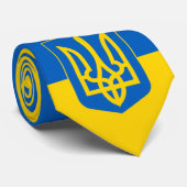 Oekraïne, Tryzub, Oekraïense vlag/wapenstilstand N Stropdas (Opgerold)