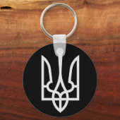 Oekraïne Tryzub Sleutelhanger (Voorkant)