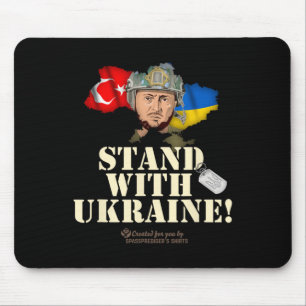Oekraïne Turkije Vlaggen Hondenhalsband Zelensky S Muismat