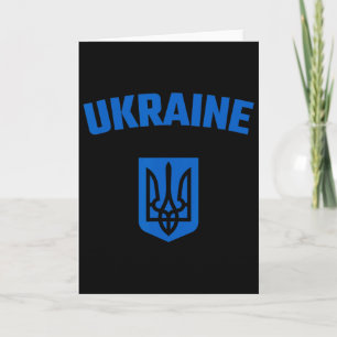 Oekraïne. Ukrajina Trzub. Oekraïense Drieklauw. Bl Kaart
