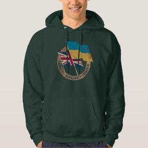 Oekraïne-Verenigd Koninkrijk Vriendschapssymbool Hoodie