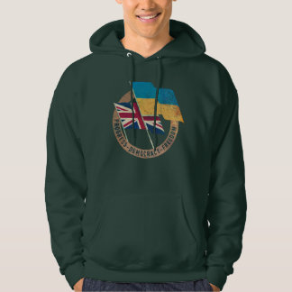 Oekraïne-Verenigd Koninkrijk Vriendschapssymbool Hoodie