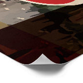 Oekraïne Vintage Travel Poster (Hoek)