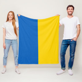 Oekraïne Vlag Blauw Geel Gold Patriottisch Oekraïe Fleece Deken