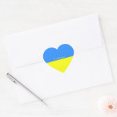 Oekraïne Vlag Blauw Geel Hart Thunder_Cove Sticker (Envelop)
