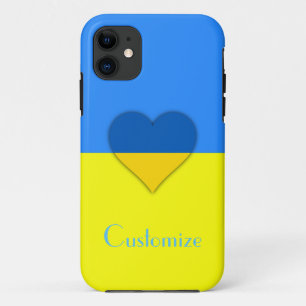 Oekraïne Vlag Blauw Geel Thunder_Cove Case-Mate iPhone Case